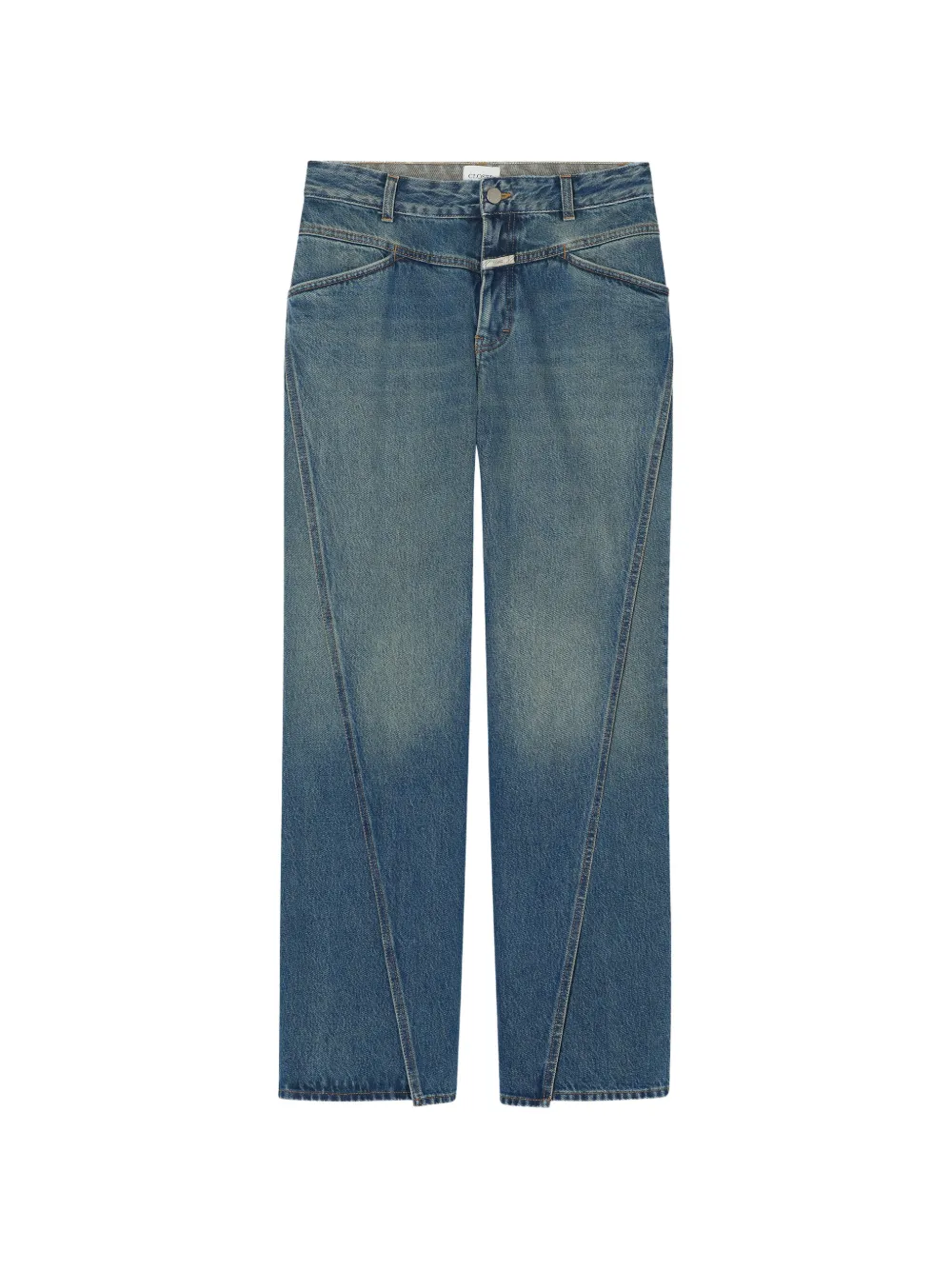 Closed Cala-X Straight-Leg-Jeans - Blau