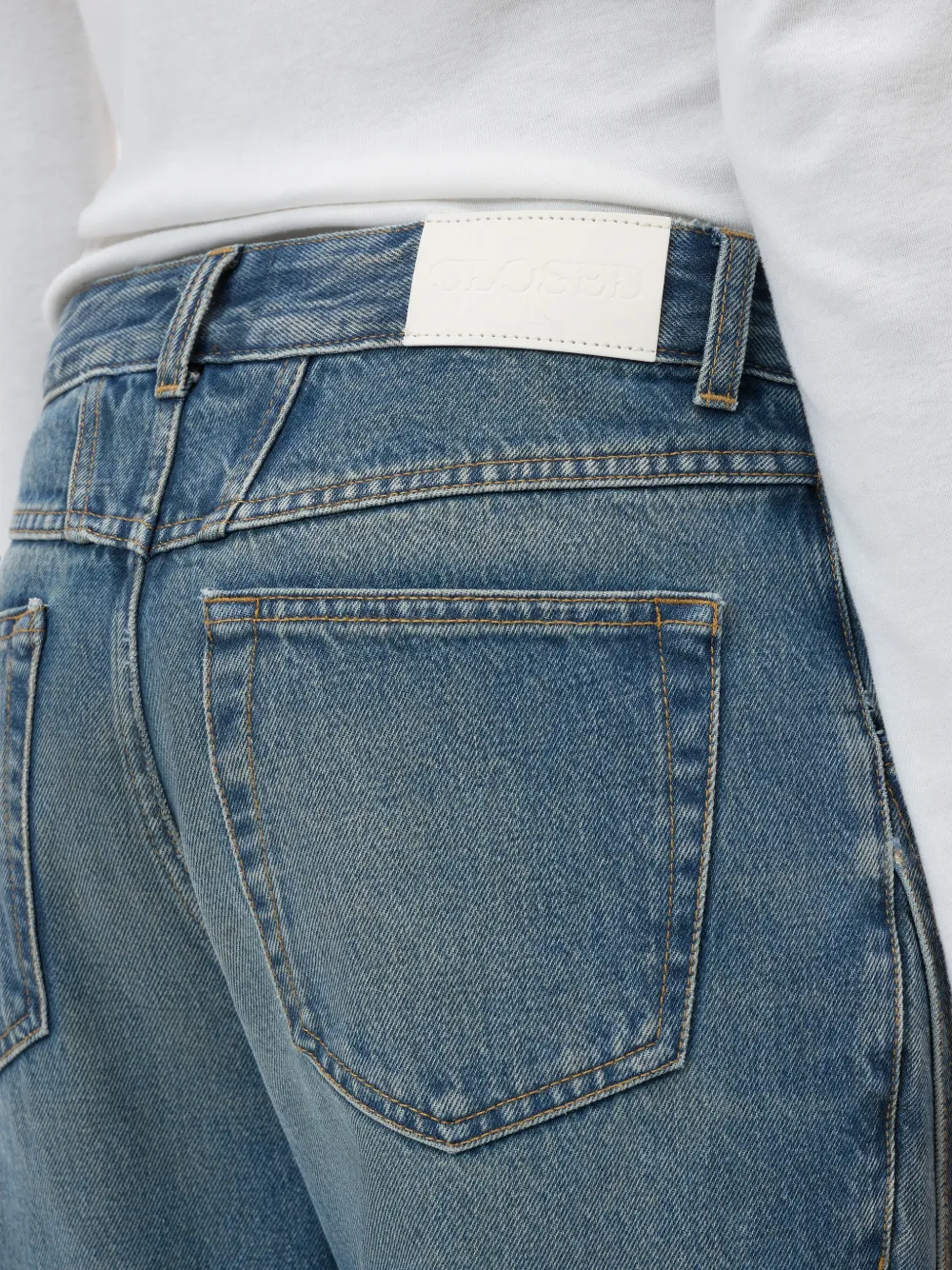 Closed Cala-X straight jeans Blauw