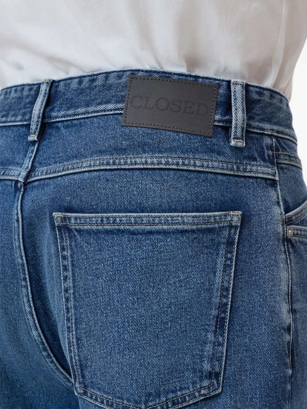 Closed Springdale ruimvallende jeans Blauw