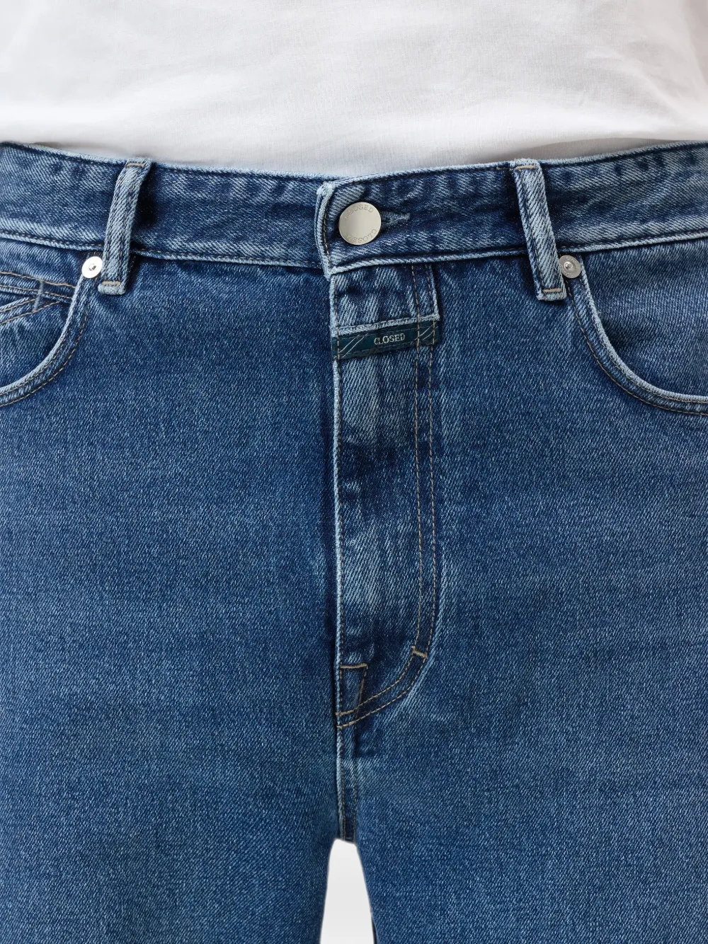 Closed Springdale ruimvallende jeans Blauw