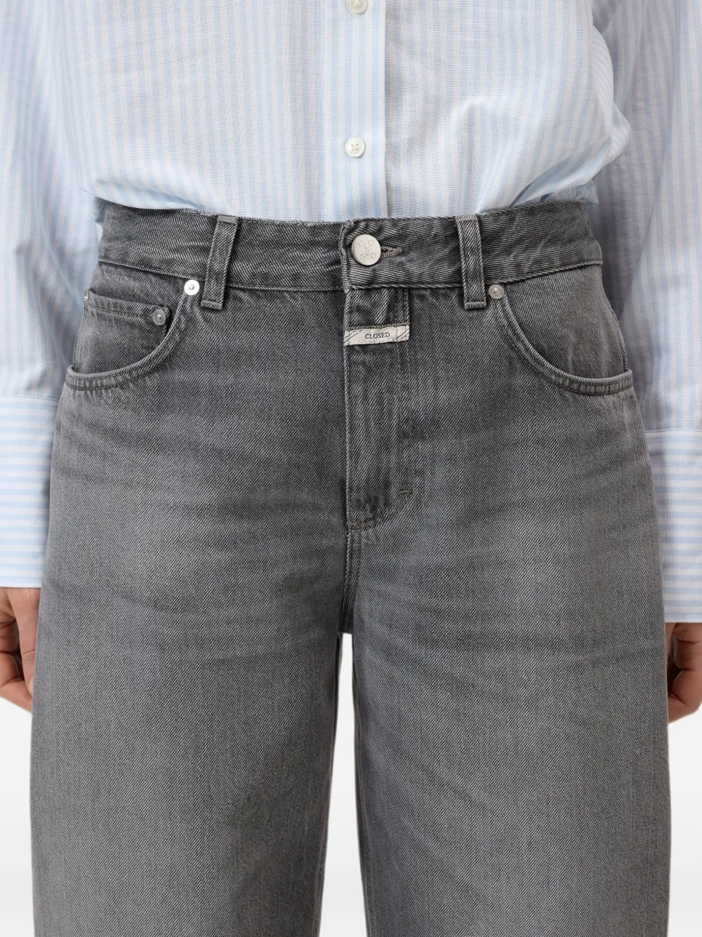 Closed Jazzie jeans met toelopende pijpen Grijs