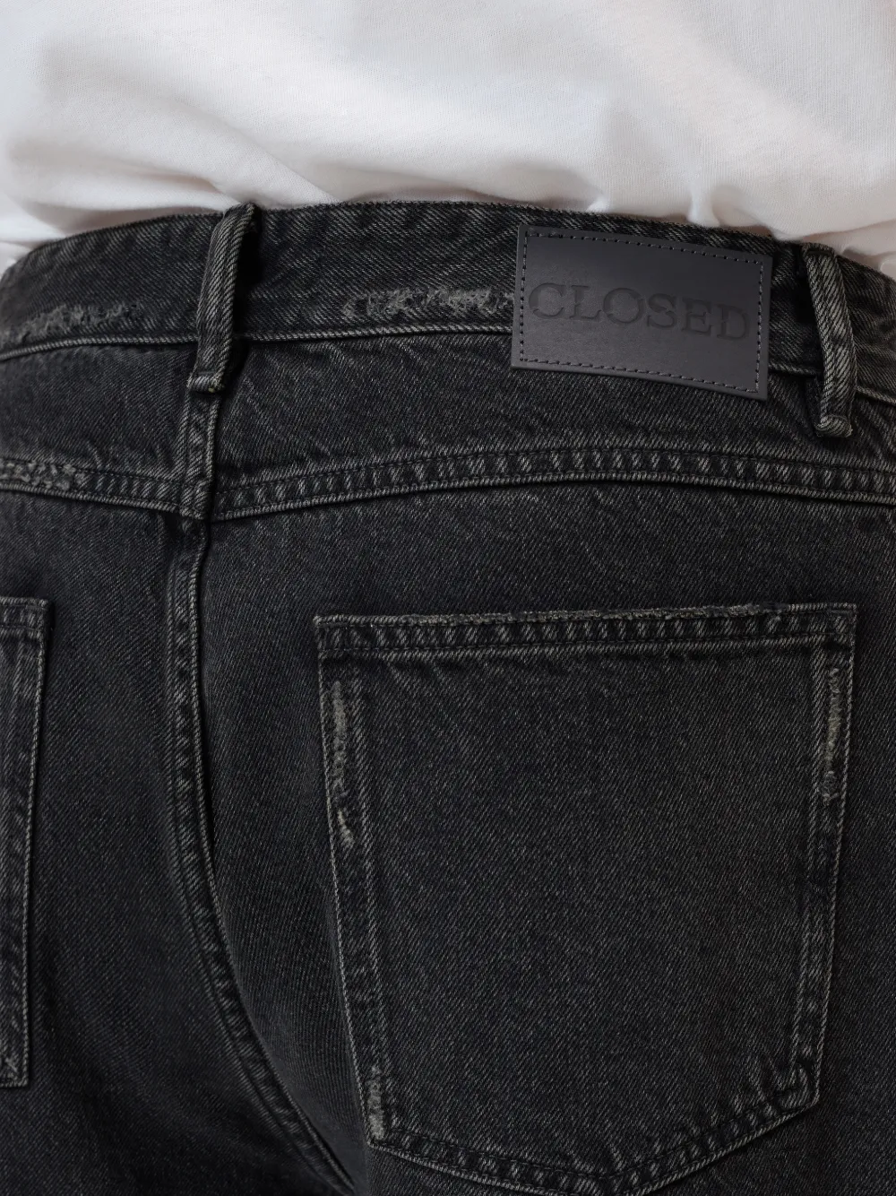 Closed Springdale ruimvallende jeans Zwart