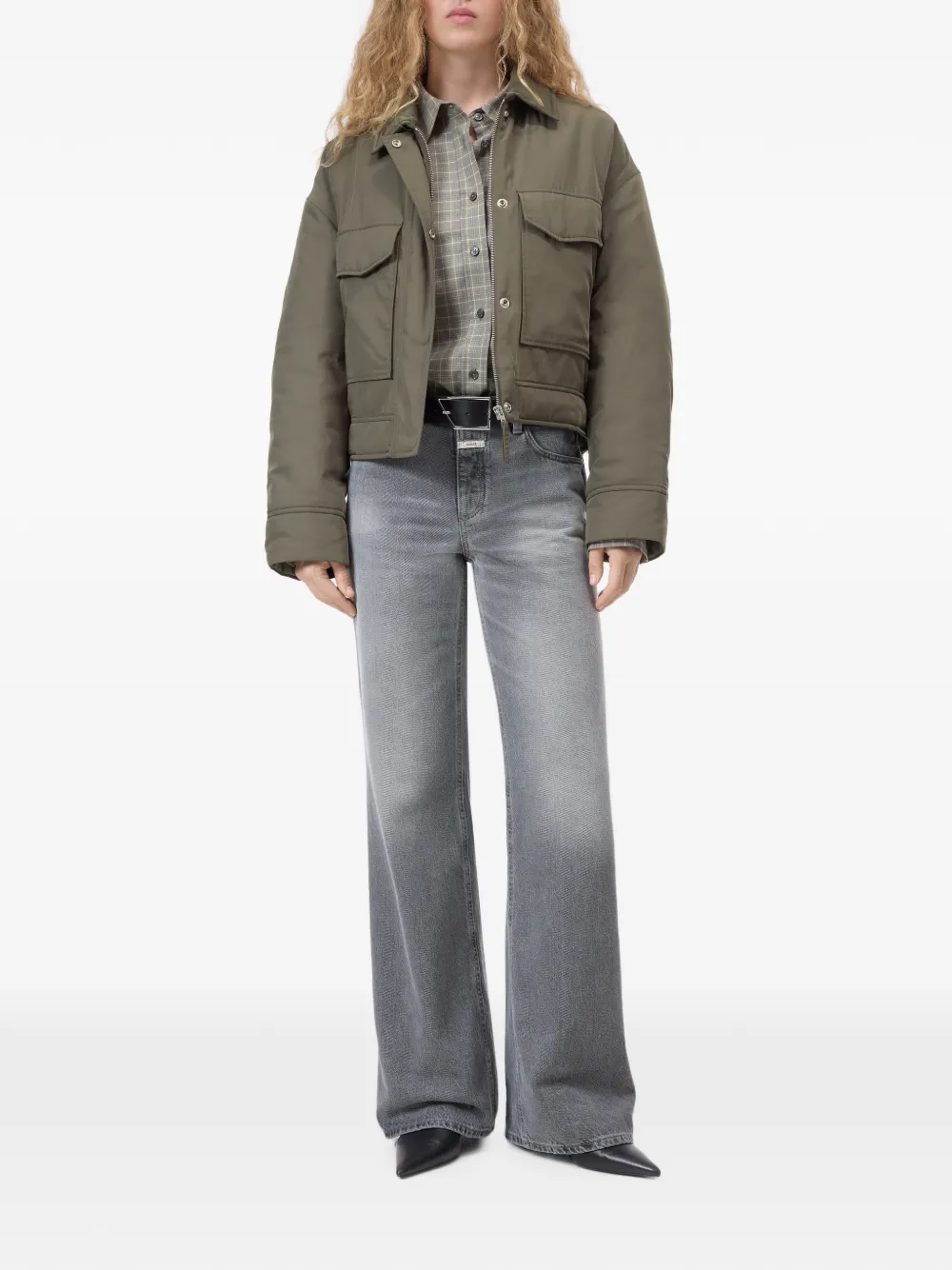 Closed Gillian jeans met vervaagd effect Grijs