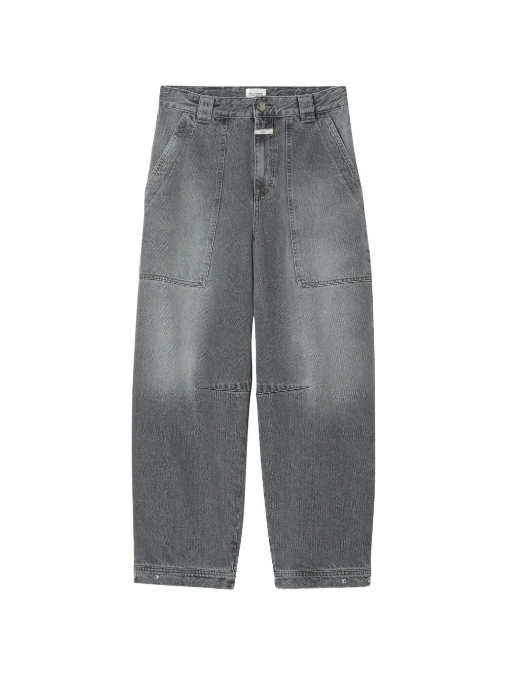 Closed Rhannon barrel-leg jeans Grijs