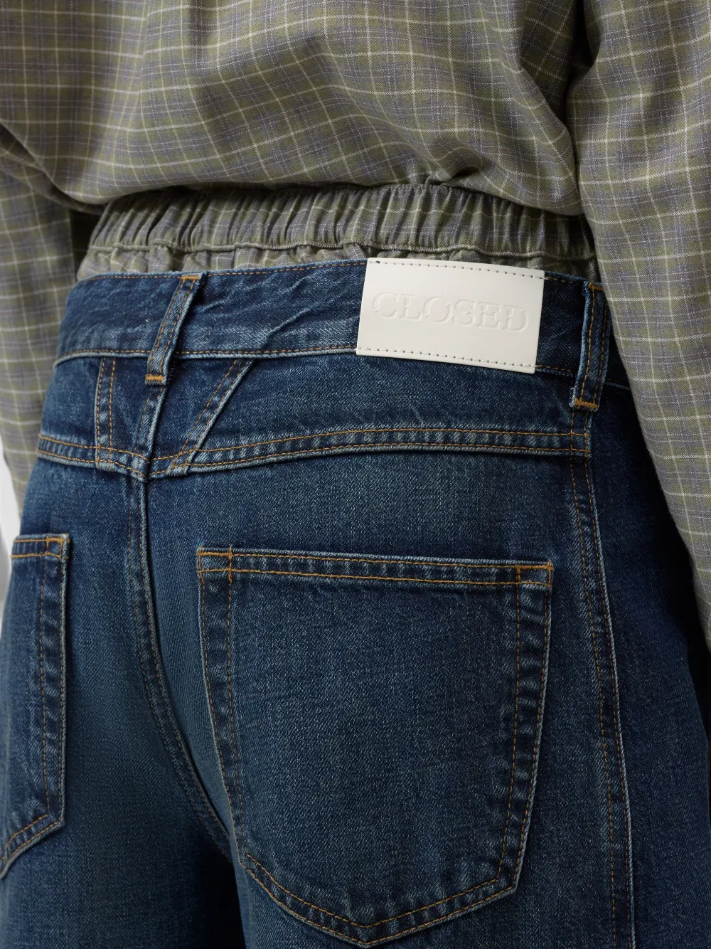 Closed Tori-X jeans met wijde pijpen Blauw