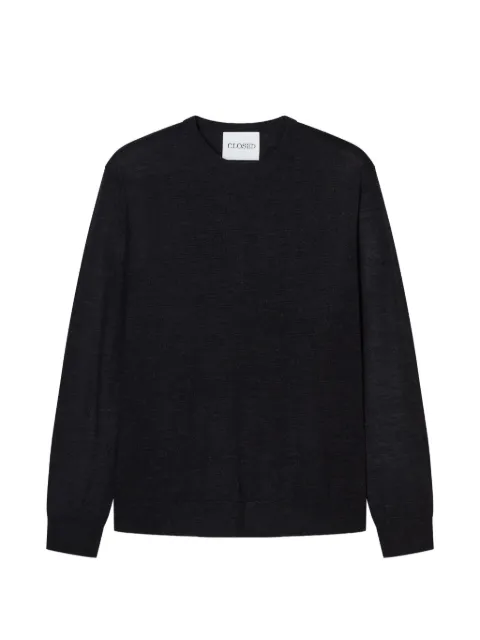 Closed crew-neck sweater