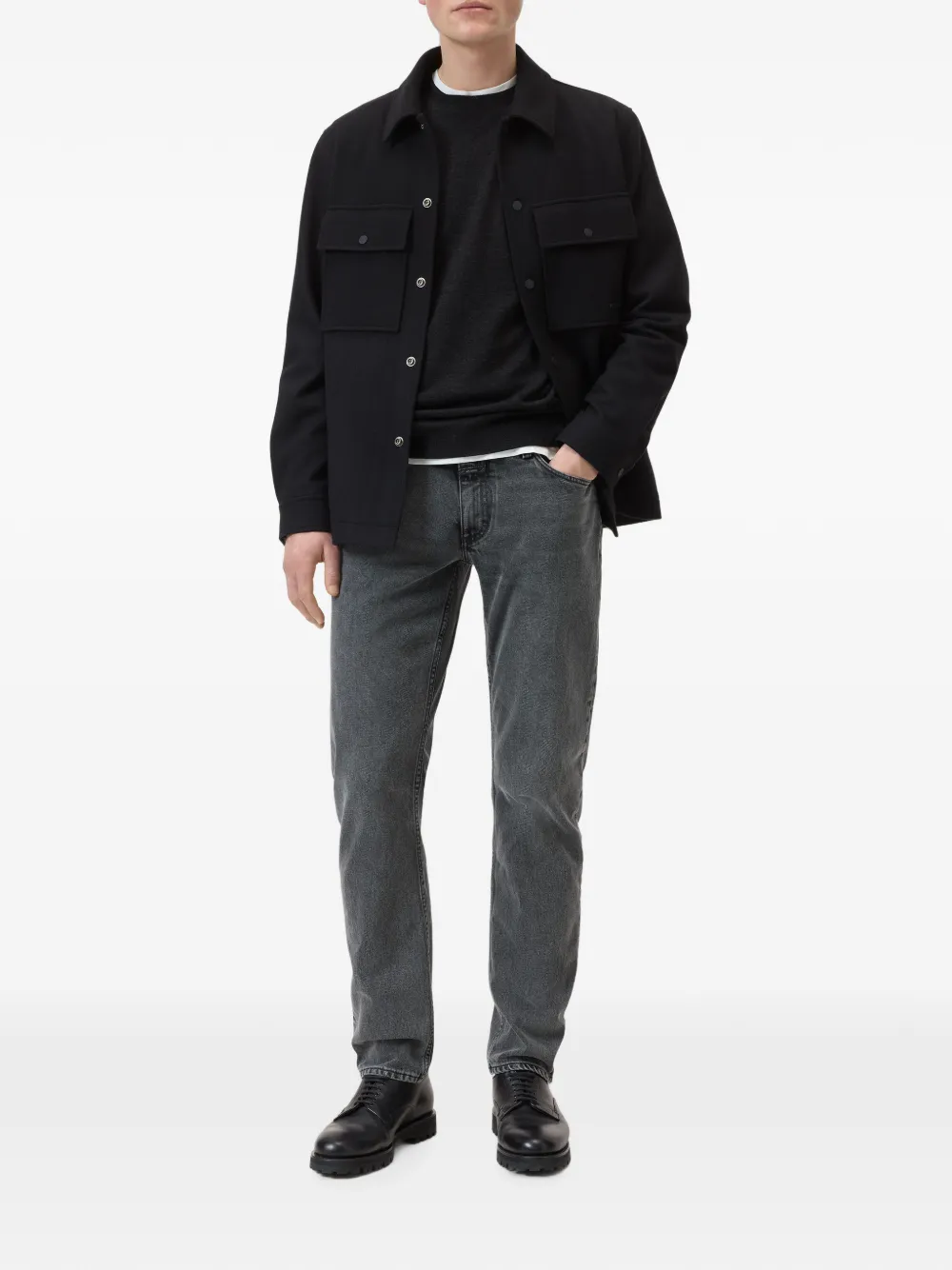 Closed Slim-fit jeans Grijs