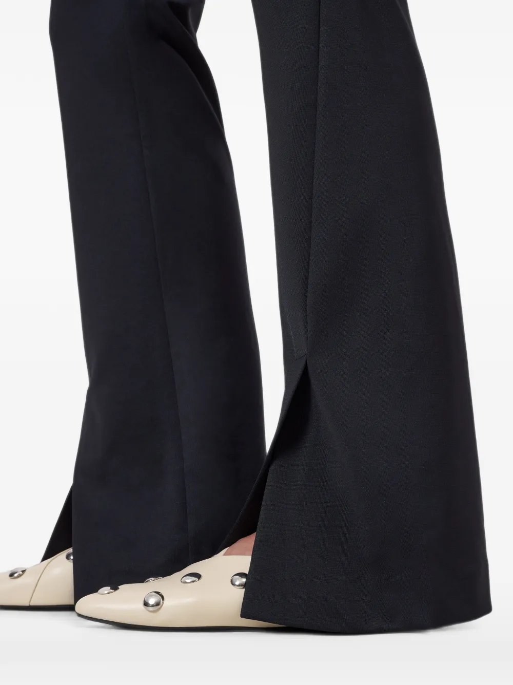 Closed Flared broek Zwart