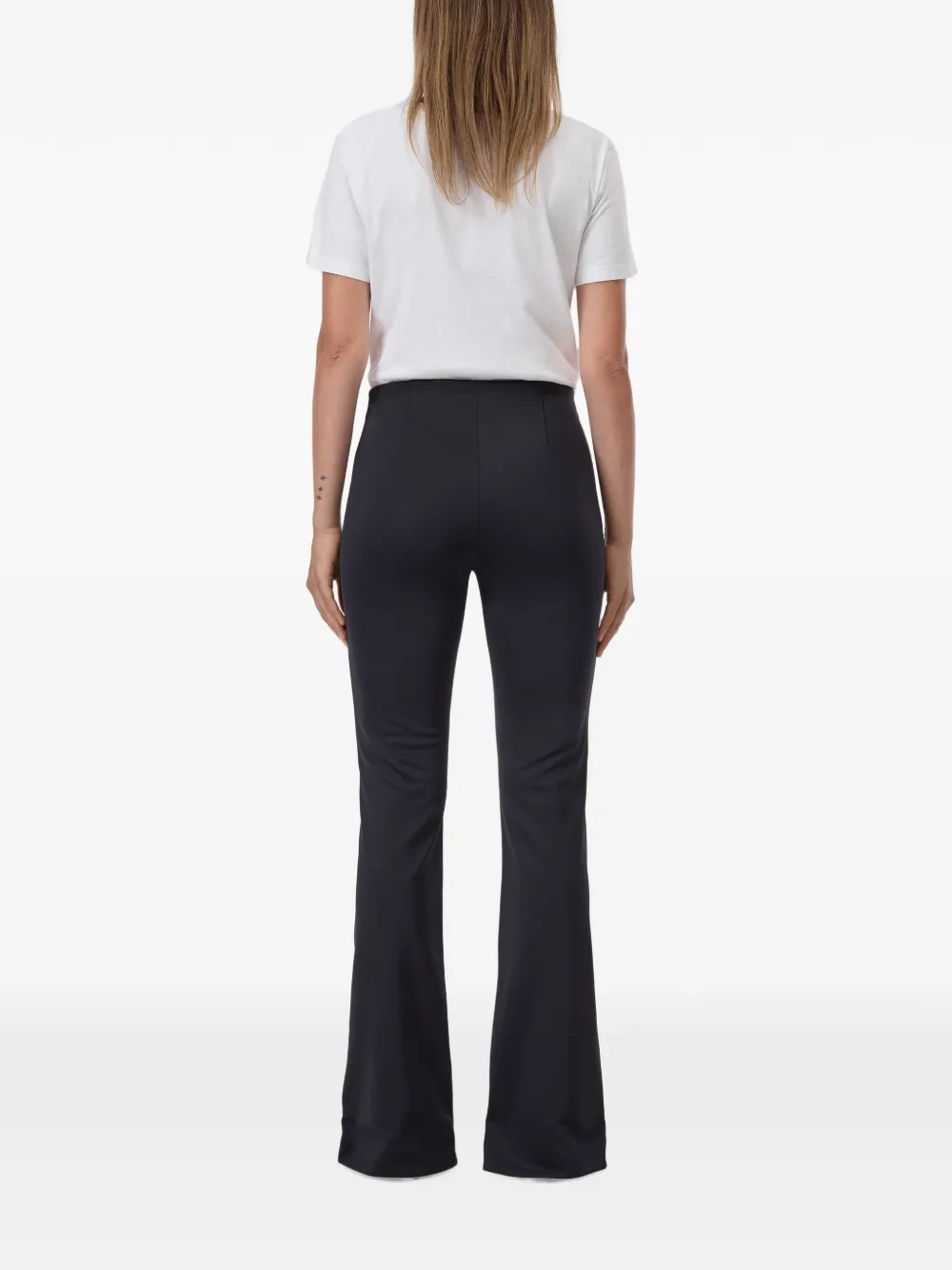 Closed Flared broek Zwart