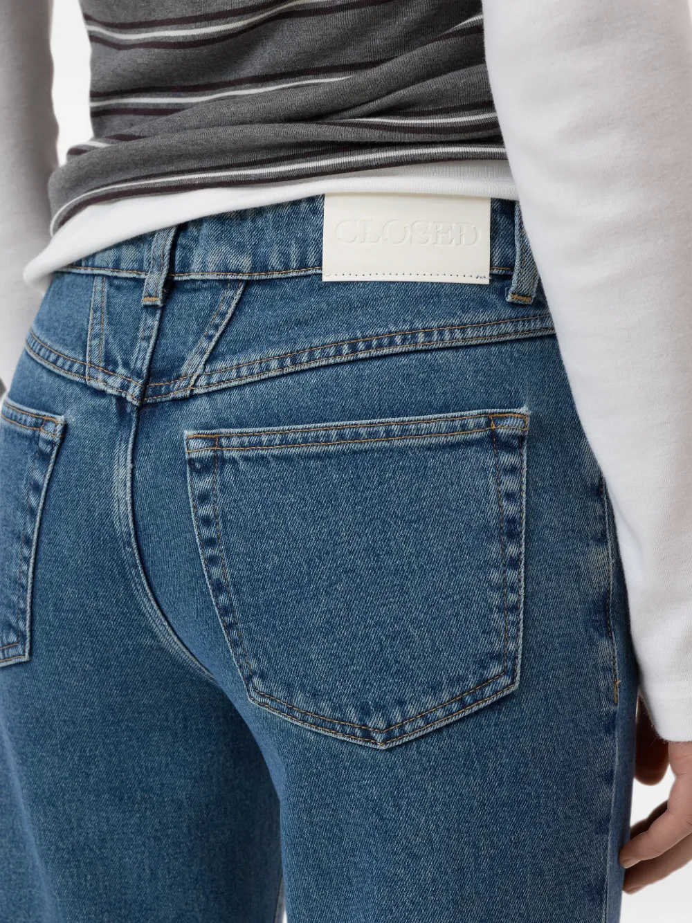 Closed Milo straight jeans Blauw