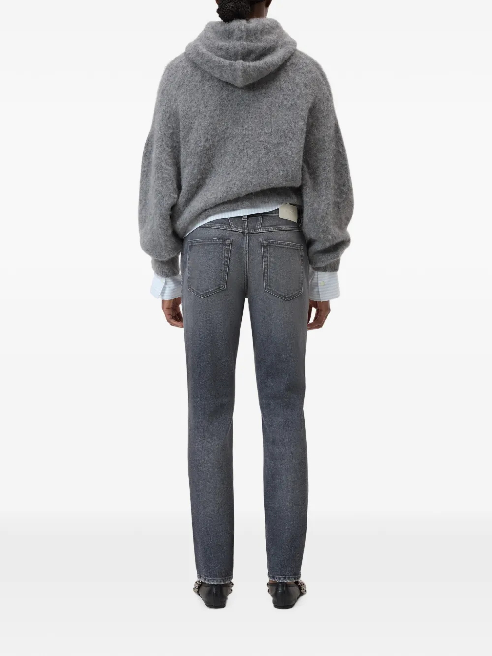 Closed Jora straight jeans Grijs