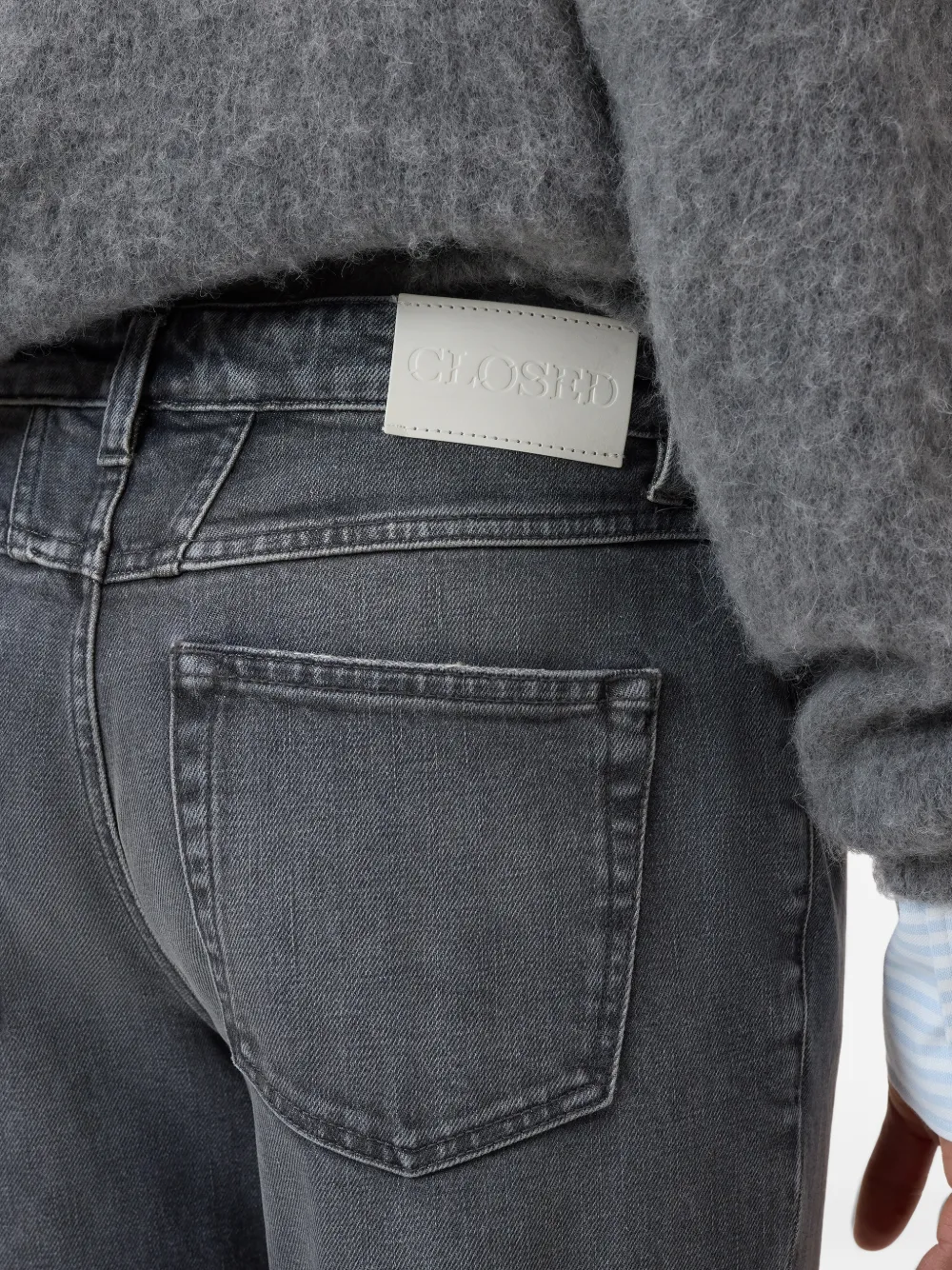 Closed Jora straight jeans Grijs