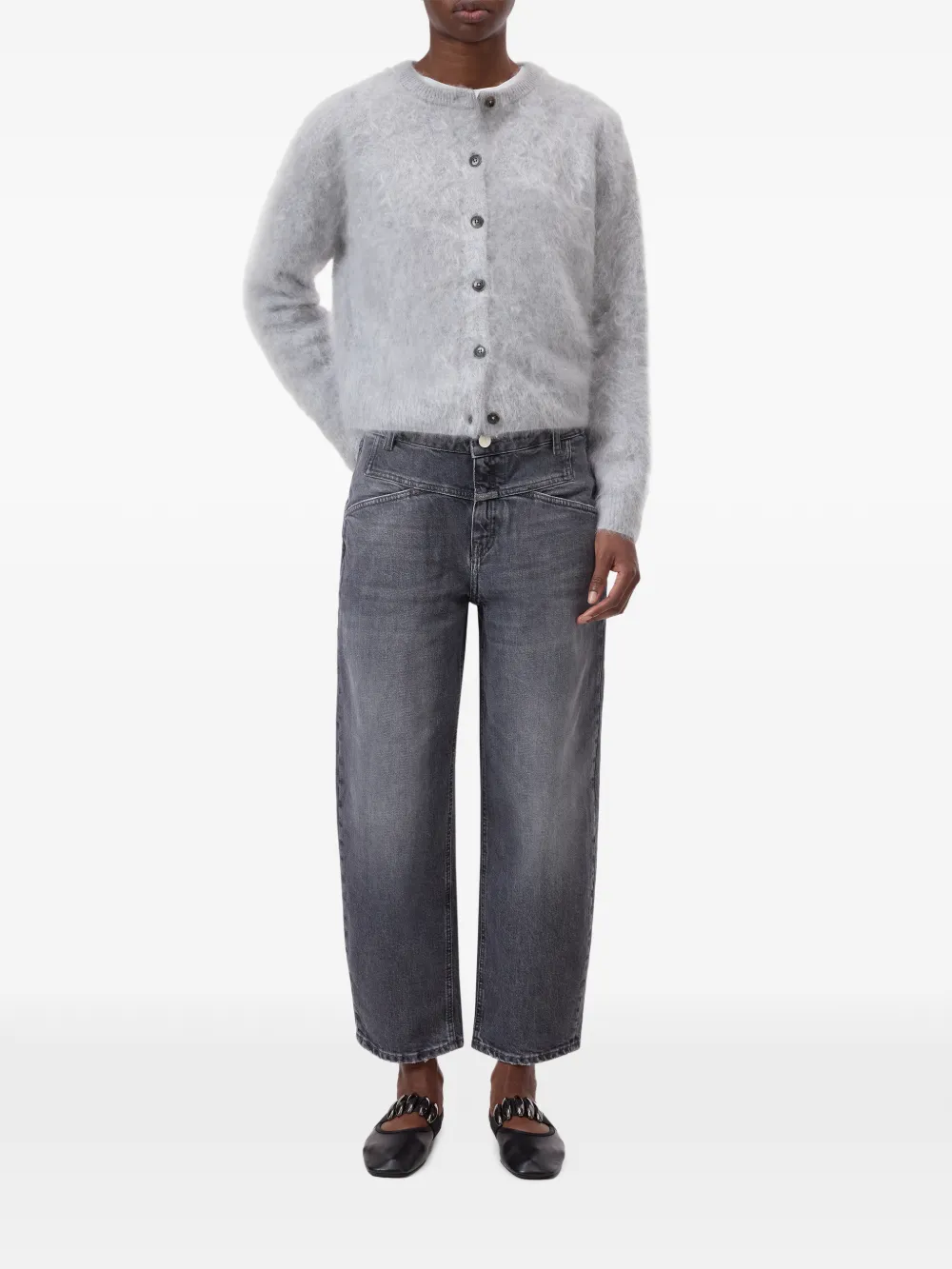 Closed Stover-X straight jeans Grijs