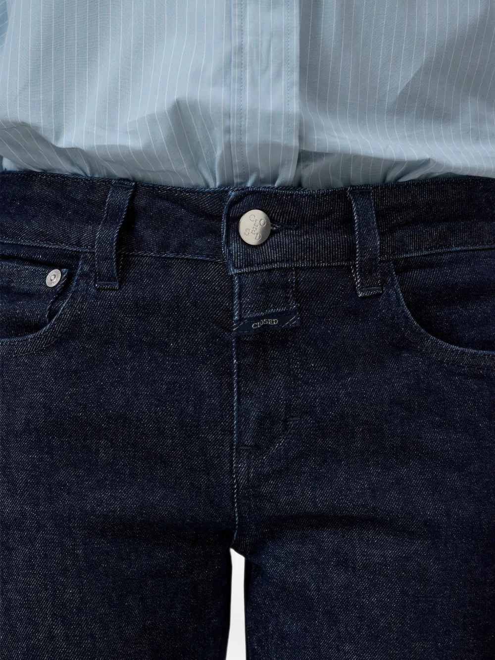 Closed Baker jeans met gehaakte band Blauw