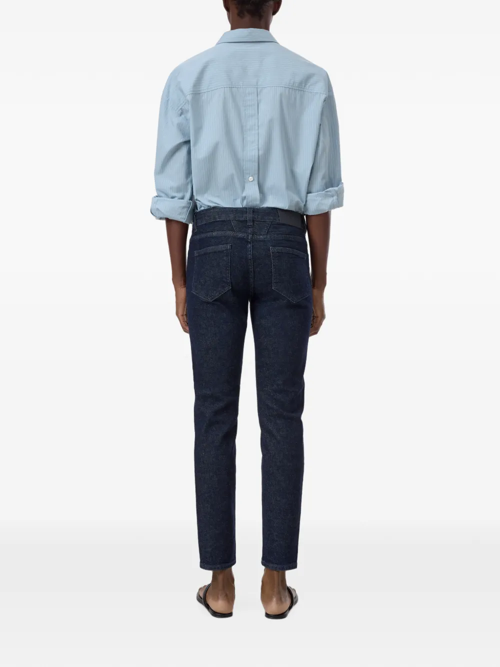 Closed Baker jeans met gehaakte band Blauw