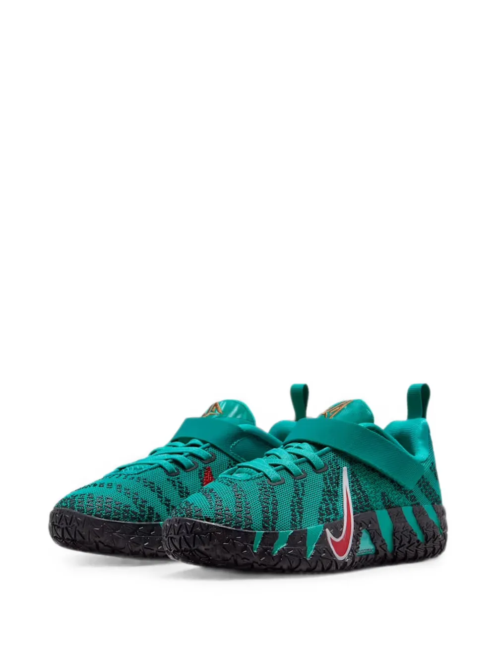 Nike Kids Ja 3 sneakers met klittenband Groen