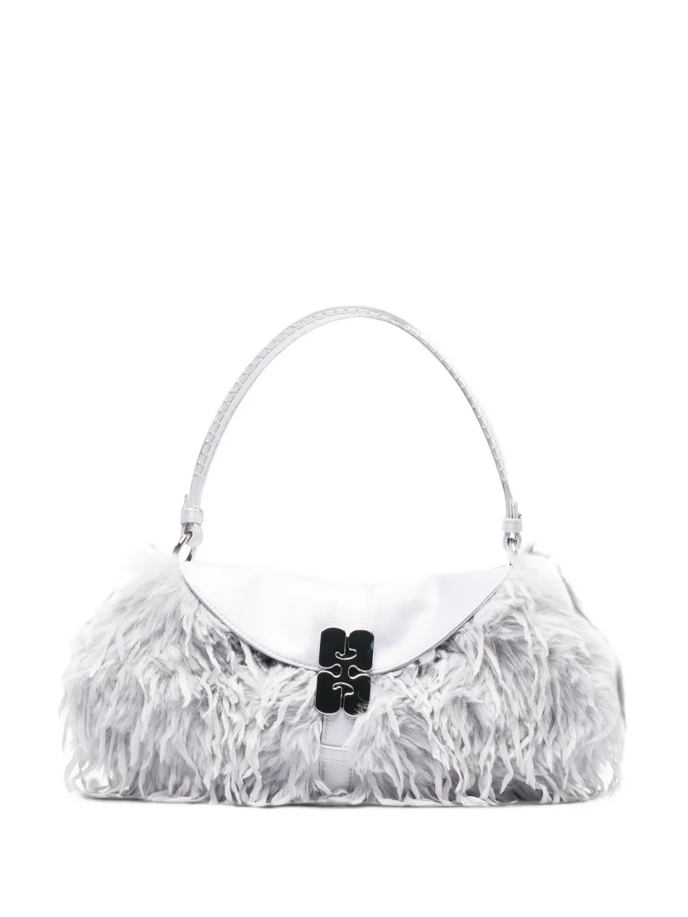 GANNI B-Kat shoulder bag Grijs