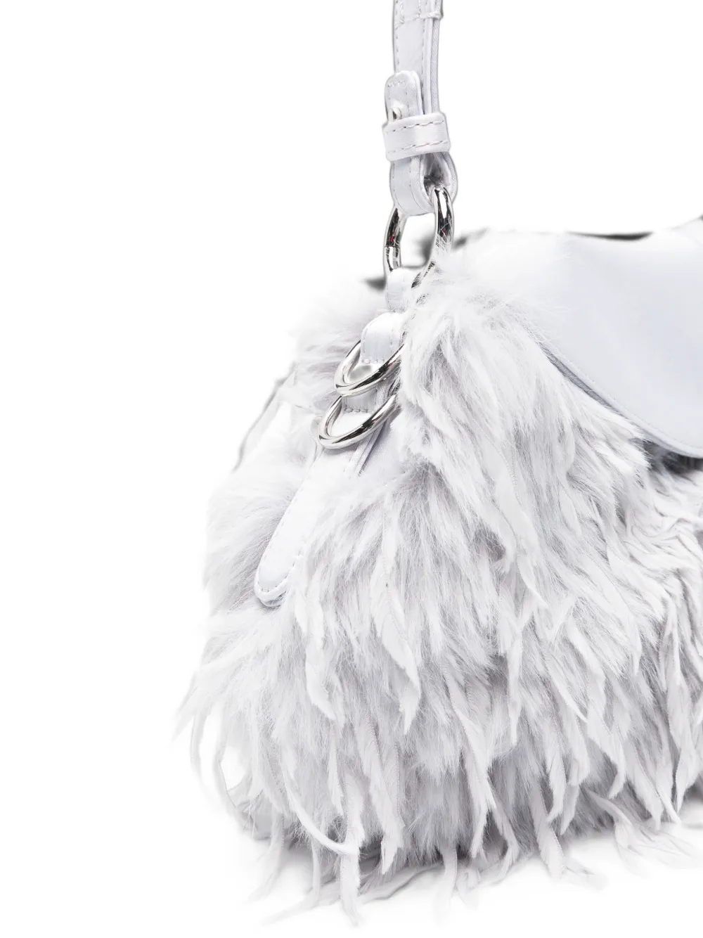 GANNI B-Kat shoulder bag Grijs