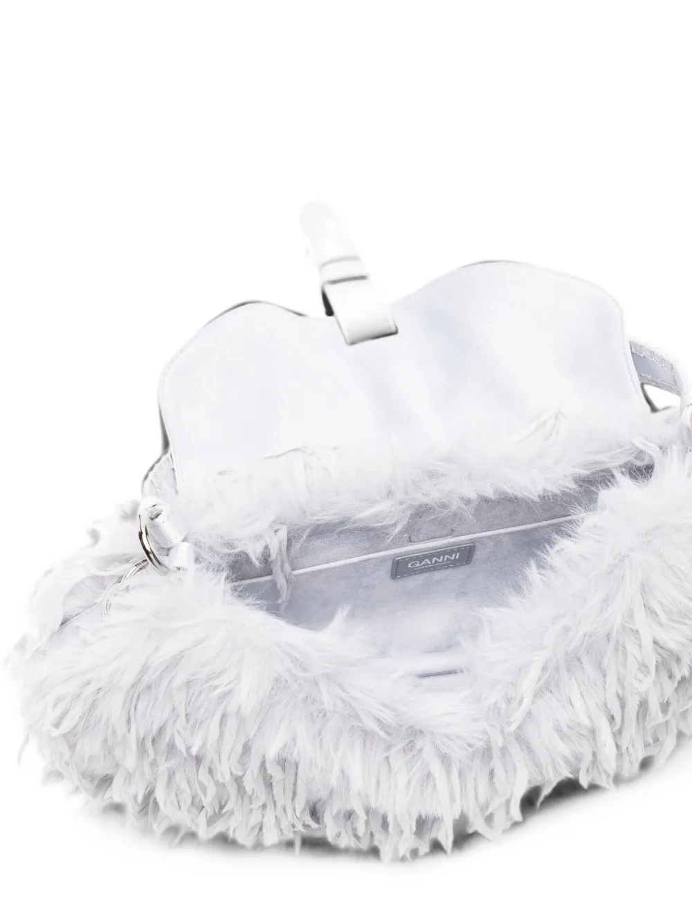 GANNI B-Kat shoulder bag Grijs