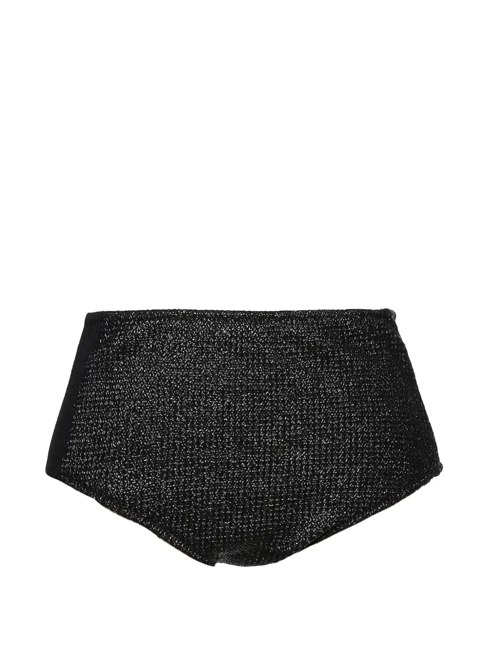 Muller Of Yoshiokubo Raffia high-waist bikini bottoms
