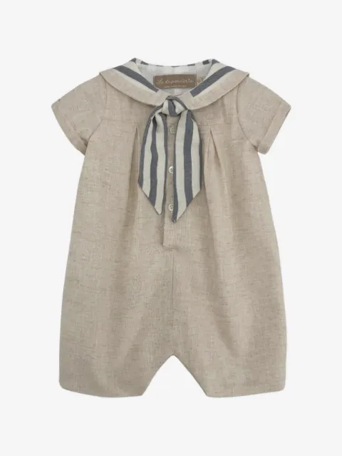 La Stupenderia striped sailor-collar shorties