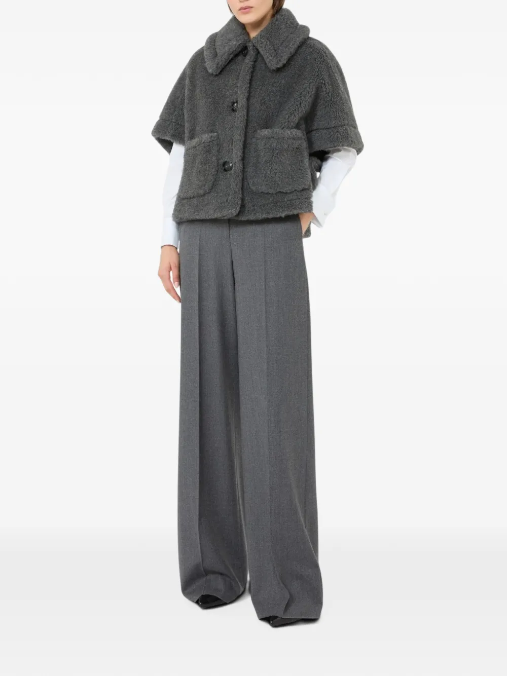 Max Mara Jack met korte mouwen Grijs
