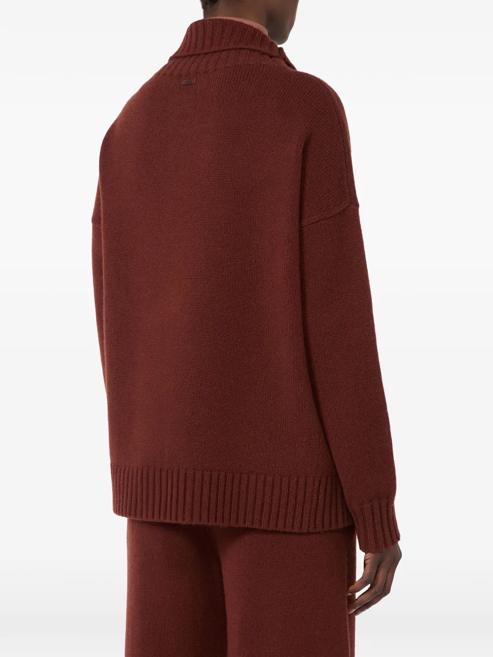 Max Mara Kasjmier trui Bruin