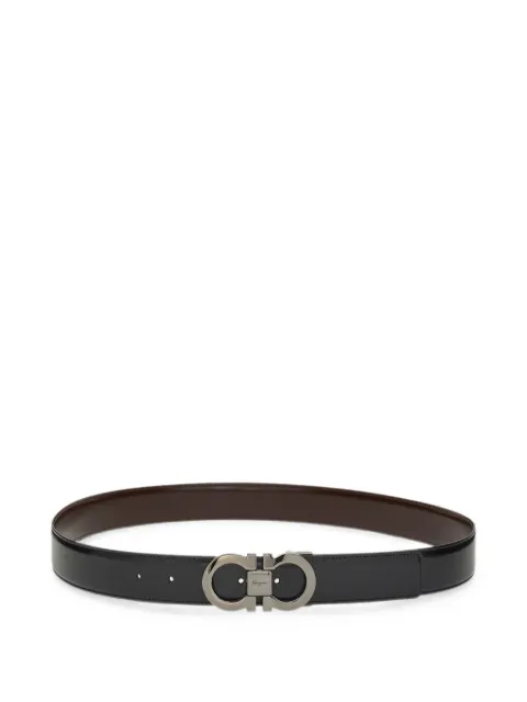Ferragamo Gancini-buckle reversible belt