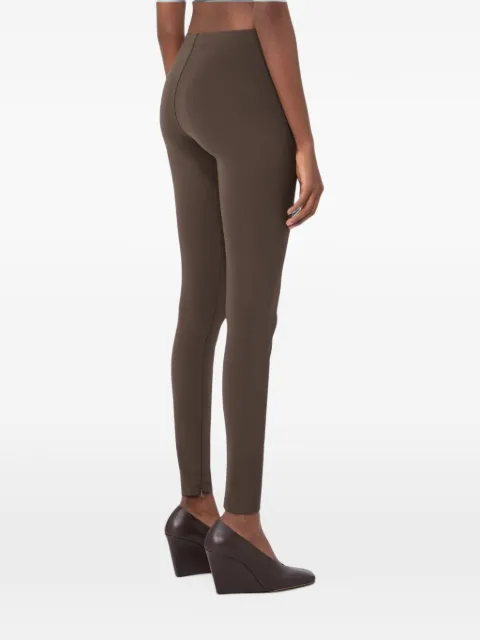 Sportmax fine-knit zip-detail trousers