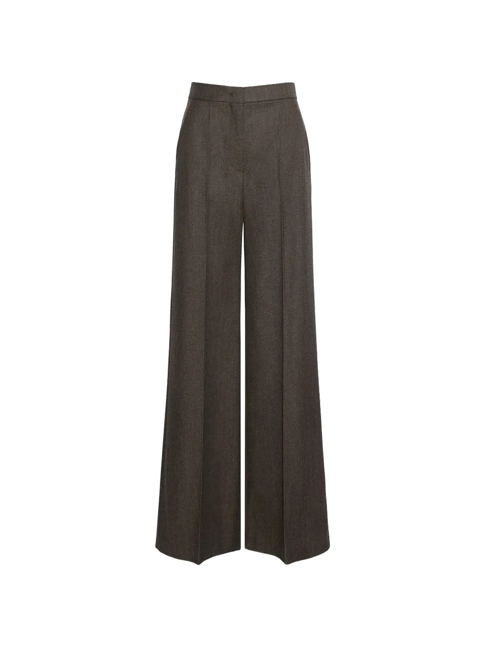 Max Mara Pantaloni a gamba ampia - Marrone
