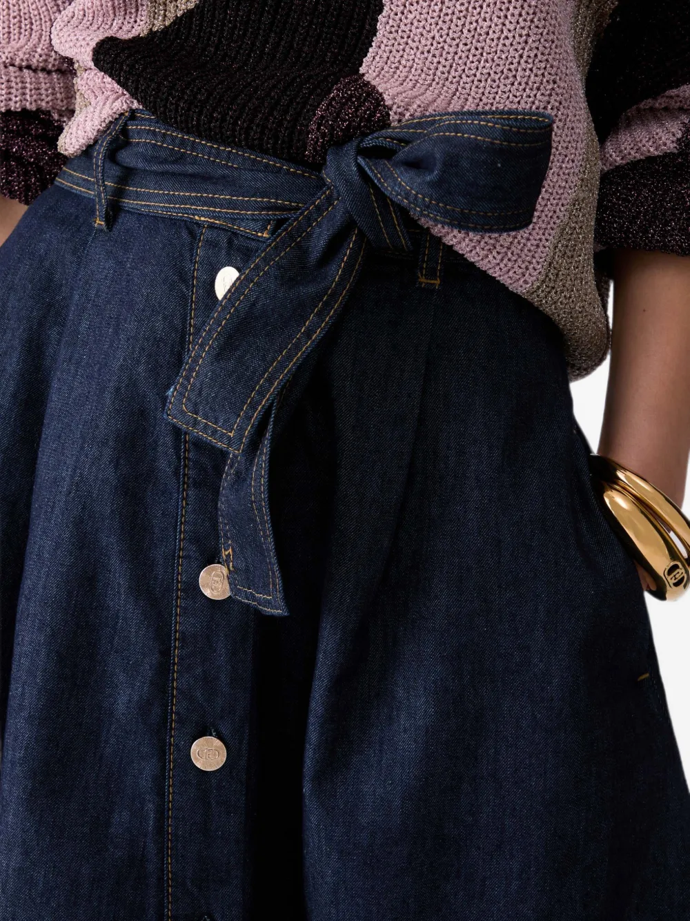 LIU JO Denim rok Blauw