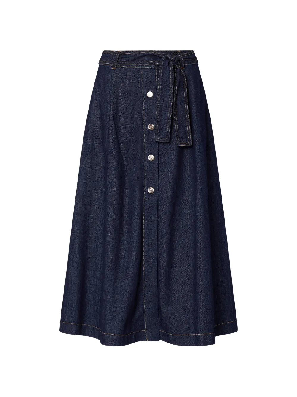 LIU JO long denim skirt - Blu