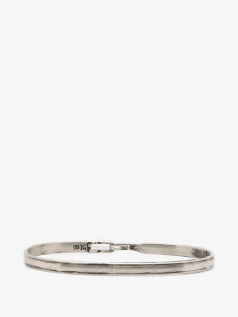 WERKSTATT:MÜNCHEN brazalete con motivo Skull