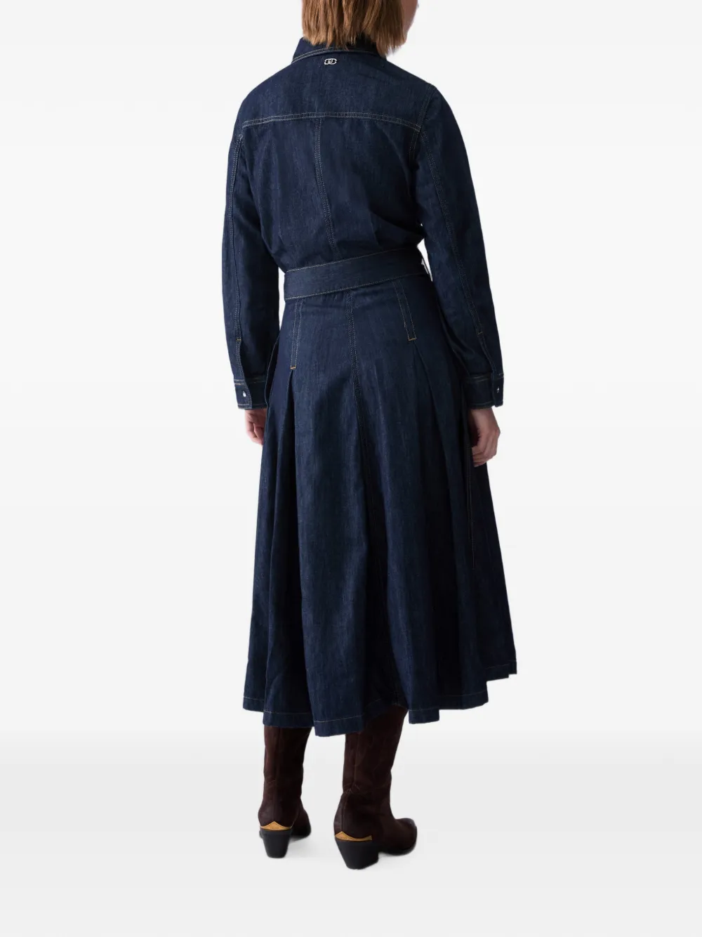 LIU JO Denim blousejurk Blauw