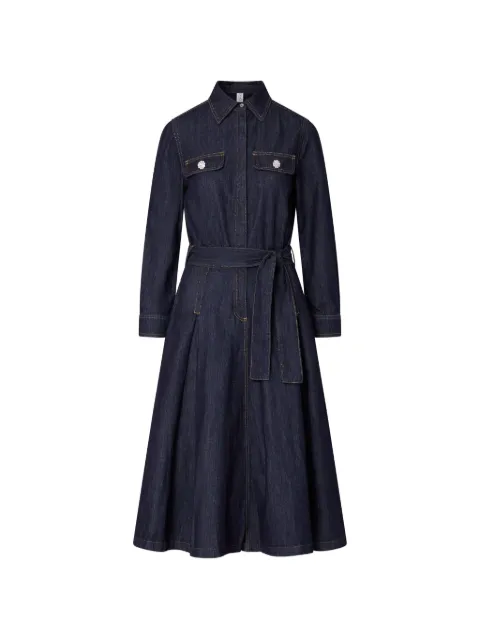 LIU JO robe-chemise longue en jean