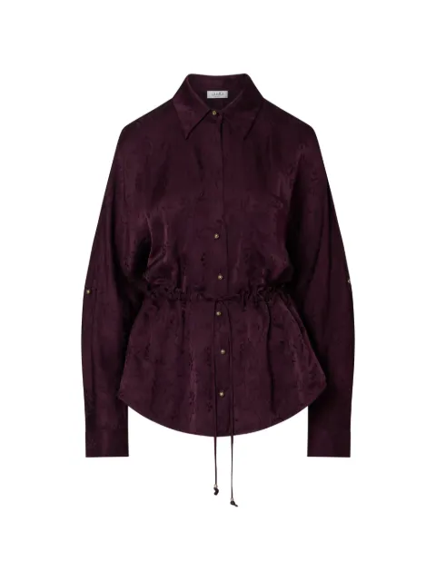 LIU JO jacquard satin shirt