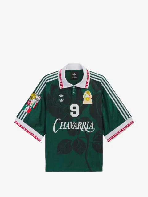 adidas Chavarria floral-print T-shirt