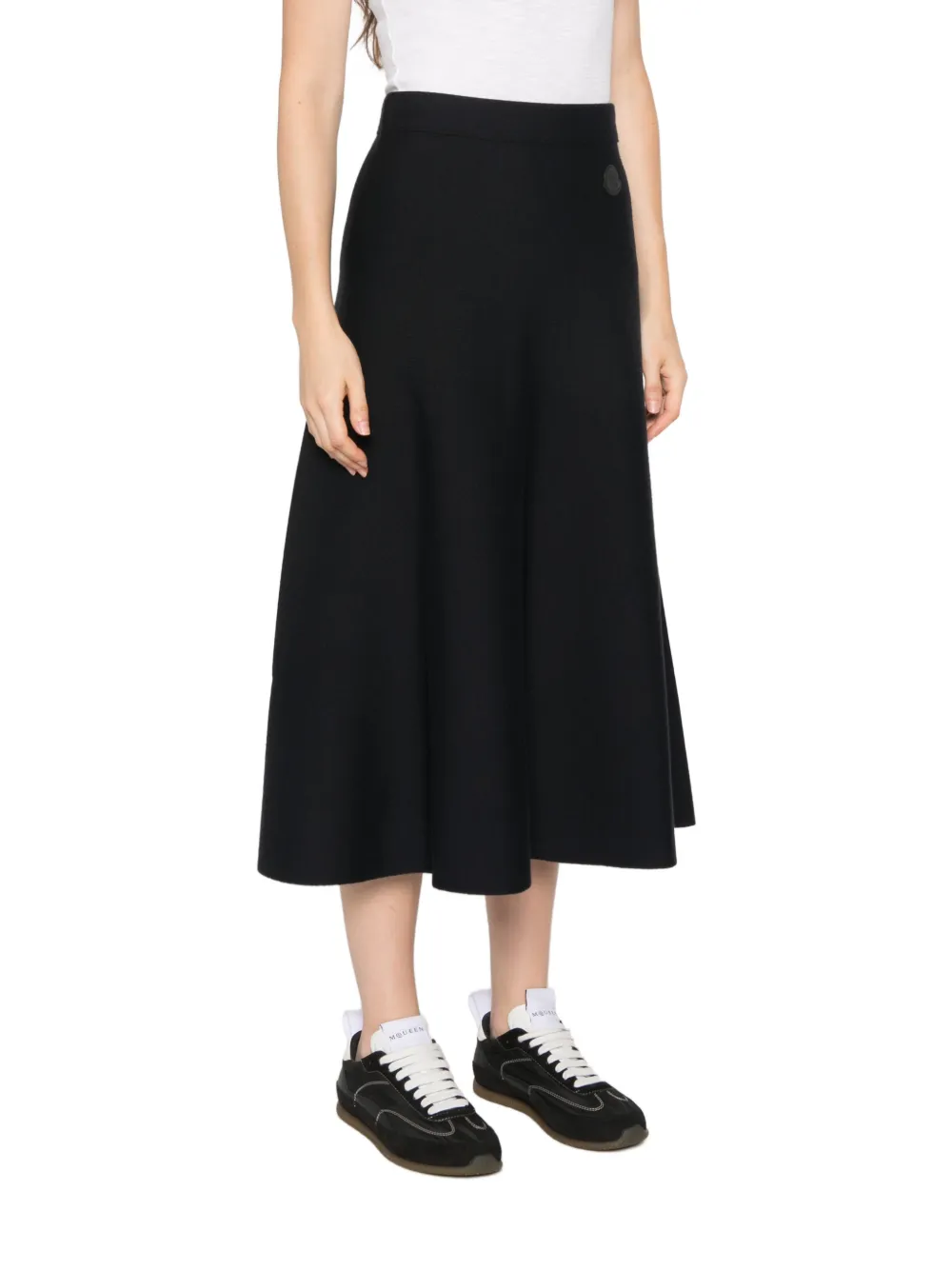 Moncler Blouse met logopatch Blauw