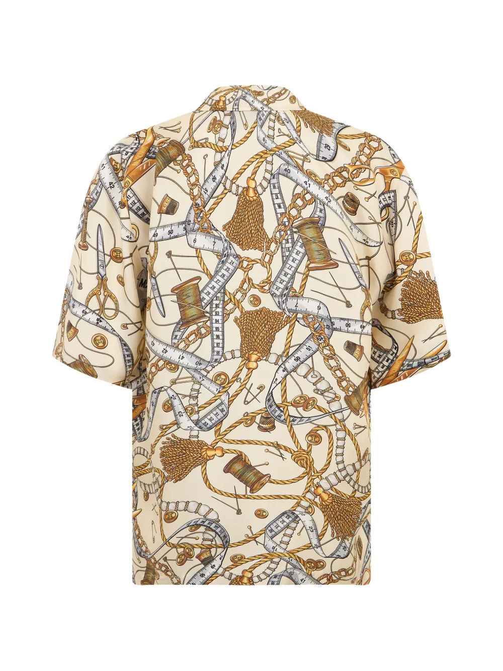 Moschino Zijden blouse Beige