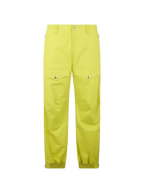 Moschino elasticated-cuff straight-leg trousers