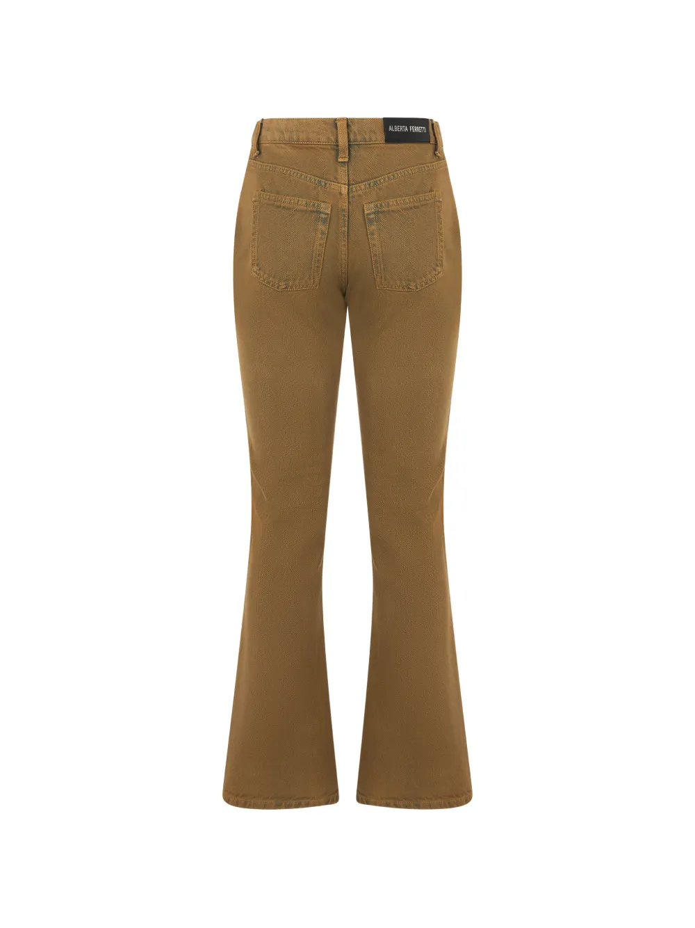 Alberta Ferretti Flared jeans Bruin