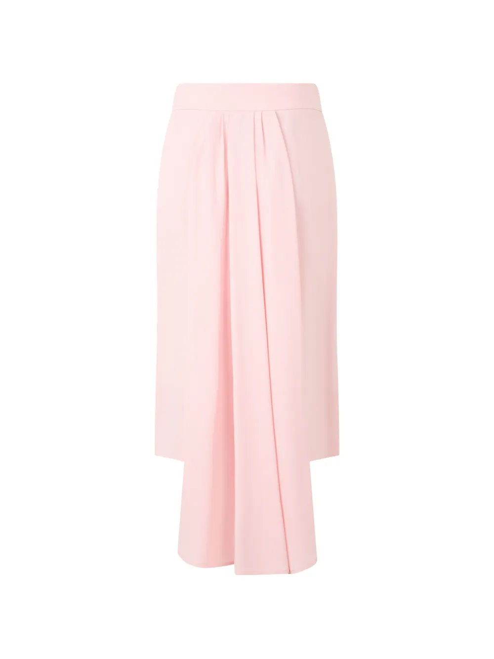 Moschino Gedrapeerde midi-rok Roze