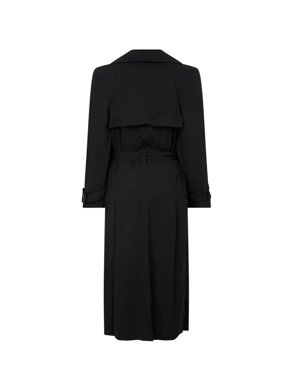 Alberta Ferretti Jas met ceintuur Zwart