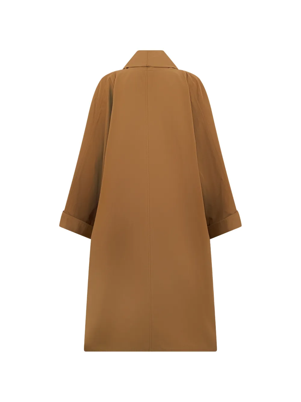 Alberta Ferretti Oversized mantel Bruin