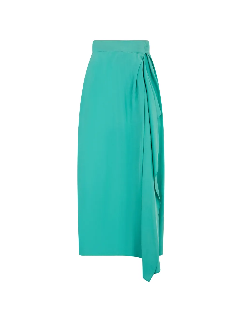 Alberta Ferretti high-waist midi dress - Grün