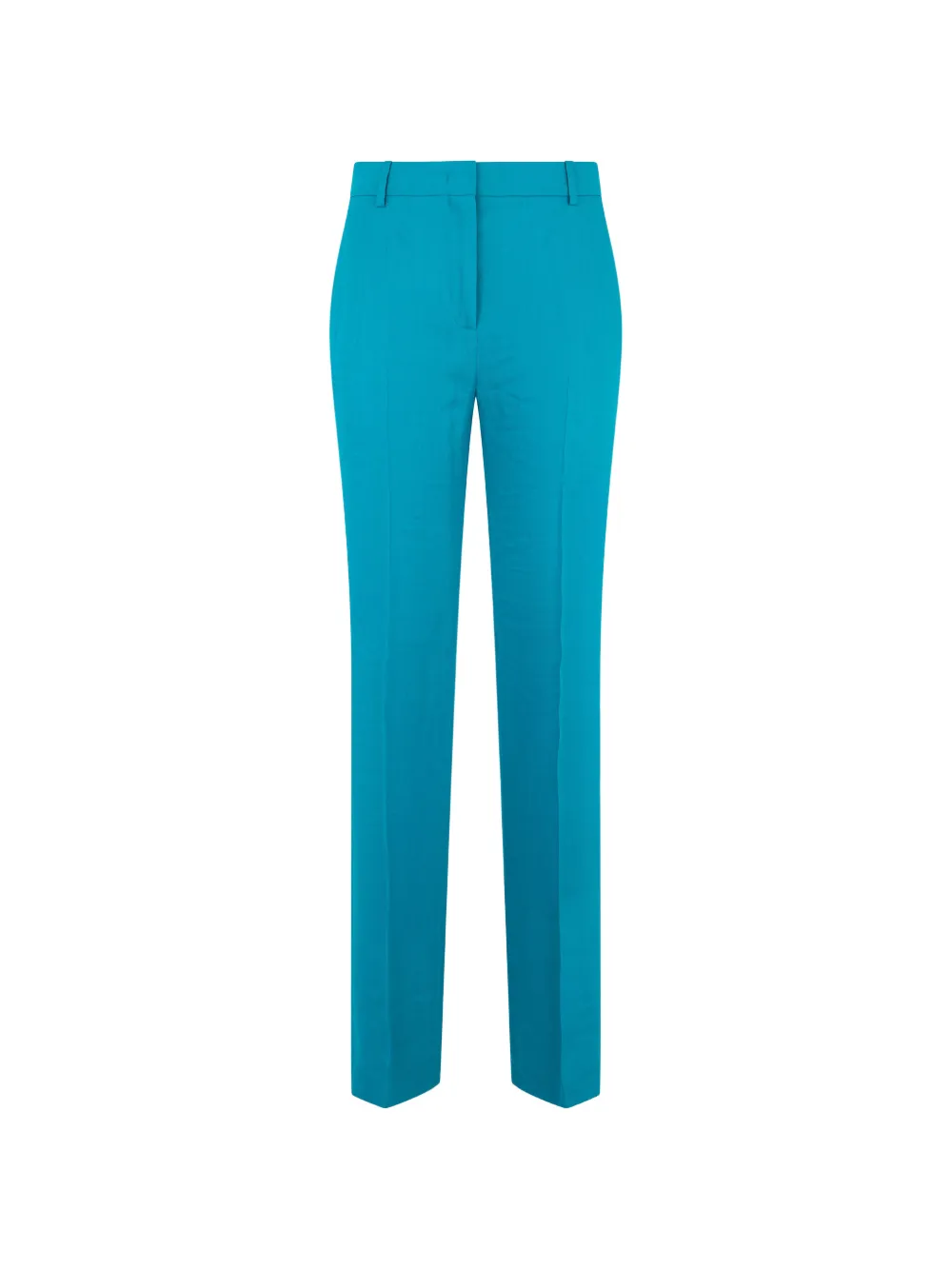 Alberta Ferretti high-waisted straight-leg trousers - Blu