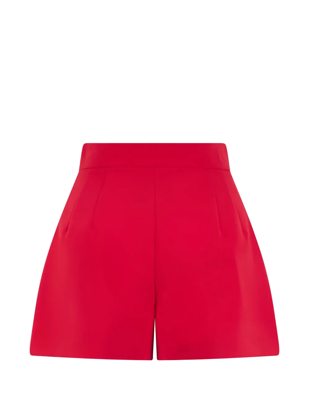 Moschino Shorts met opgestikte zak en logoknoop Rood