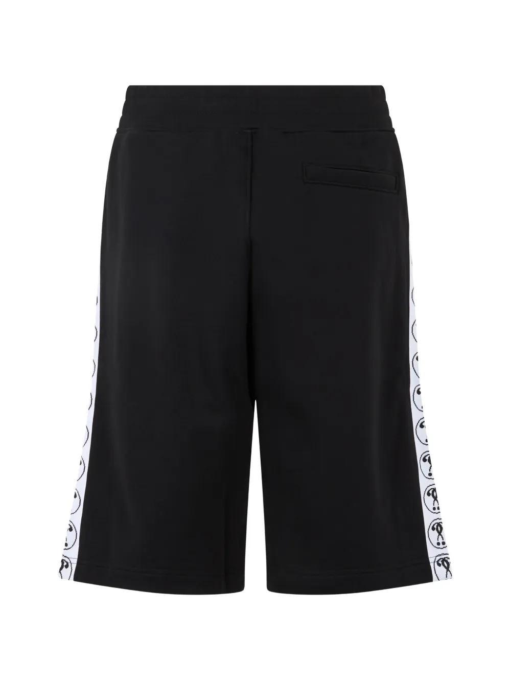 Moschino Shorts met logoprint Zwart