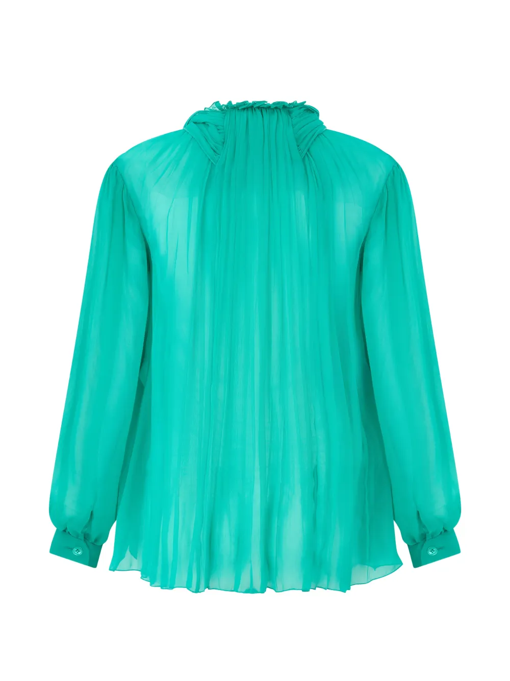 Alberta Ferretti Geplooide blouse Groen