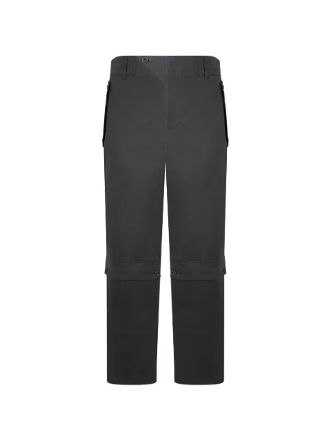 Moschino panelled straight-leg trousers